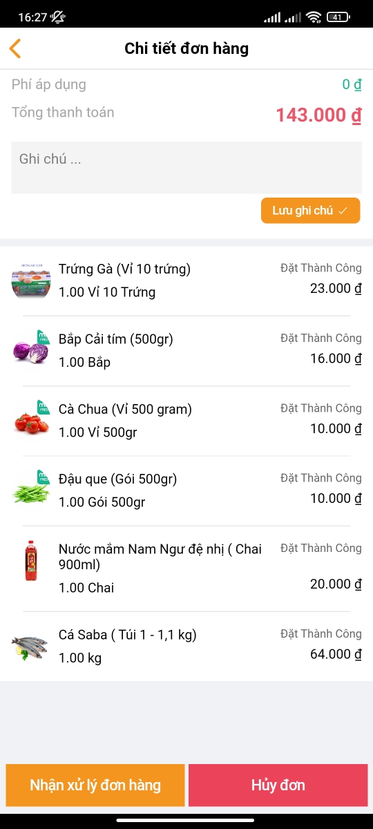 Ai ở HCM hoặc Hà Nội muốn mua thực phẩm thì đặt qua Mio app này thử nha. Miễn phí ship cho đơn 100k