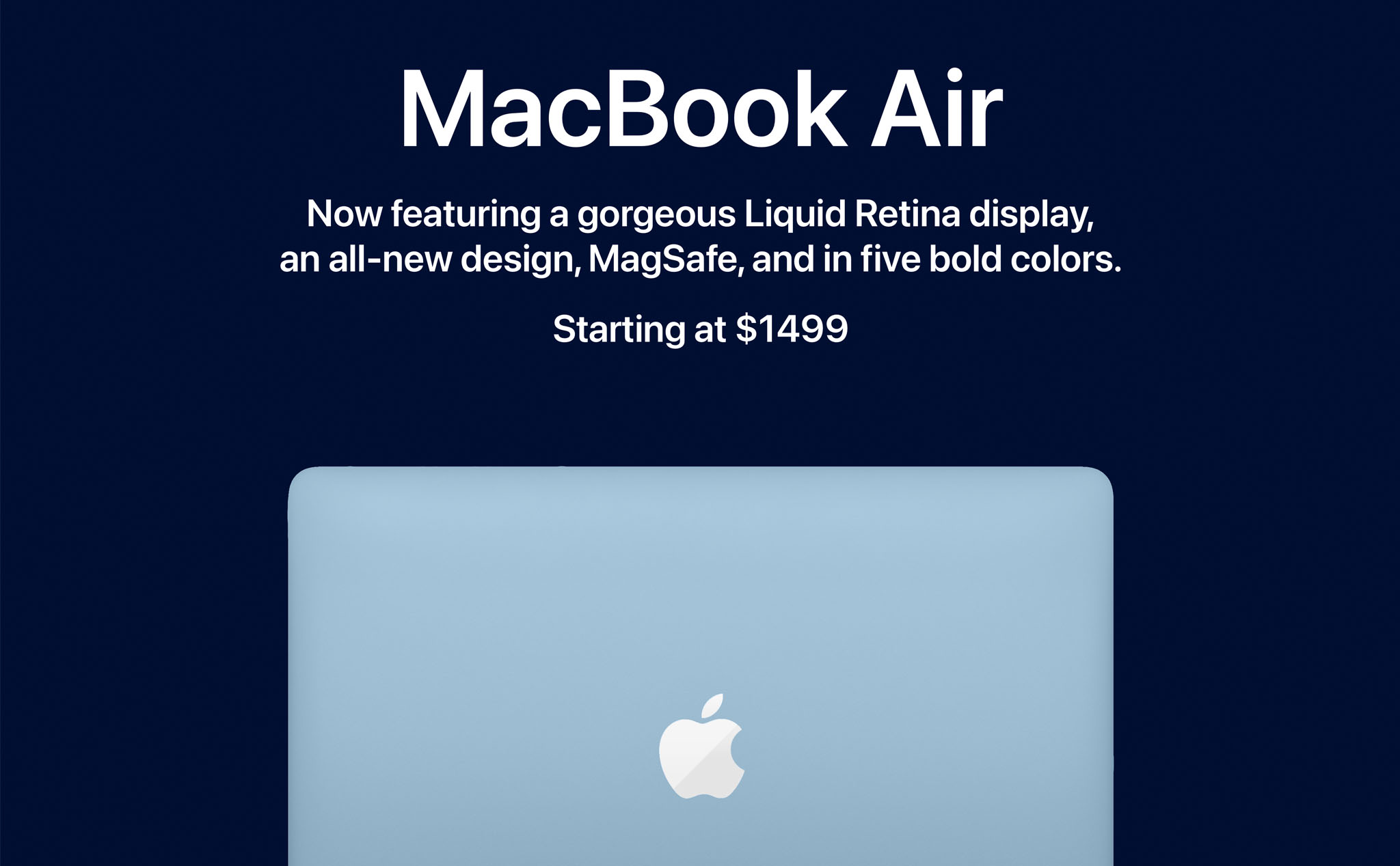 MacBook Air mới sẽ có 5 phiên bản màu, màn hình 14 inch và sạc MagSafe?