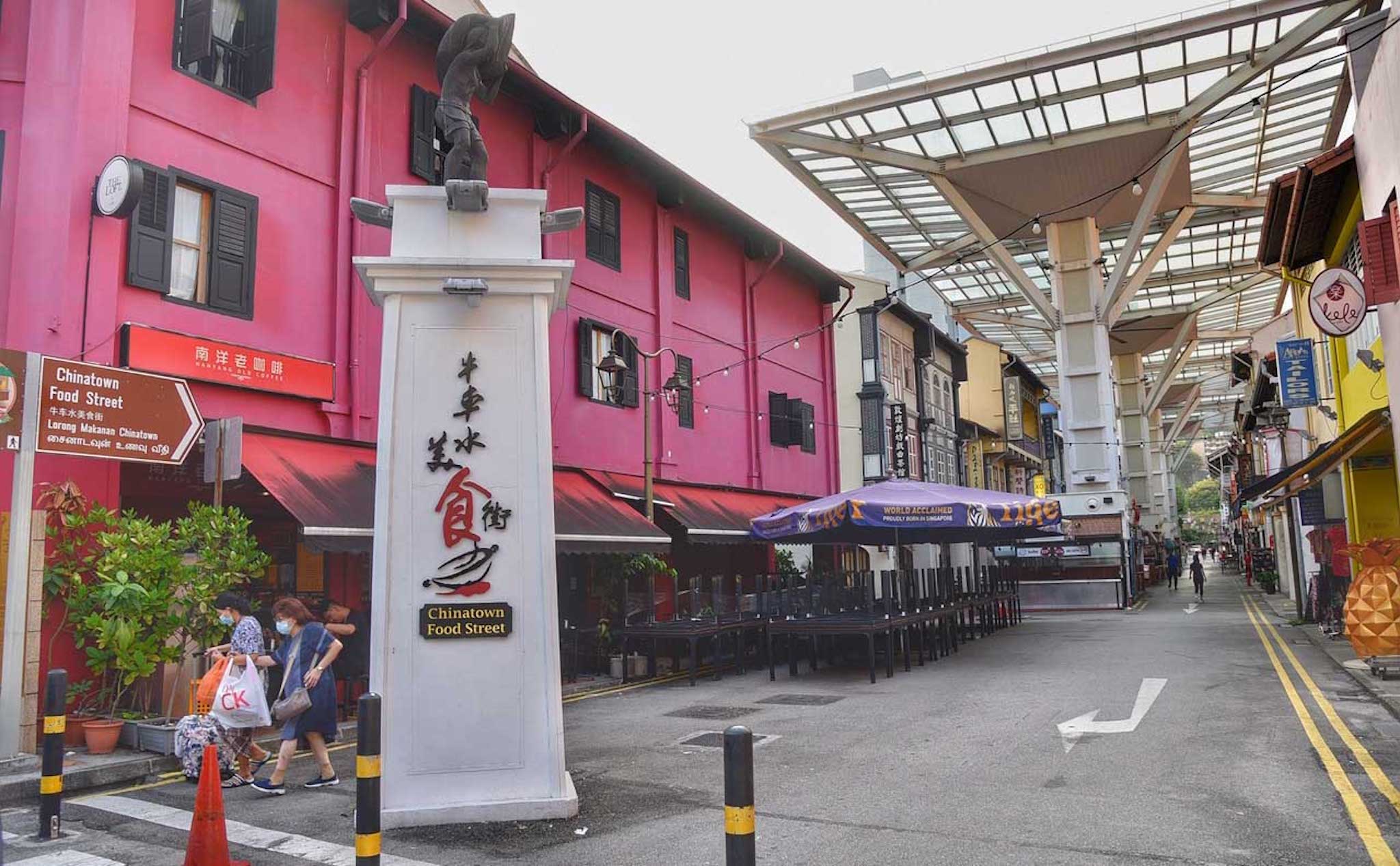 Không có du khách, khu phố ẩm thực Chinatown Singapore đã đóng cửa sau 20 năm hoạt động