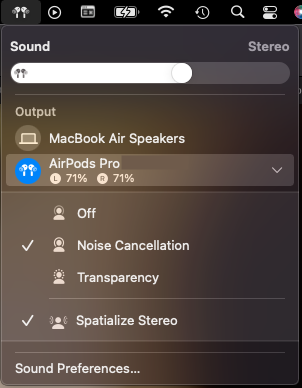 Đã có head tracking (spatial audio) trên Apple Music, Youtube, Netflix trên macOS Monterey