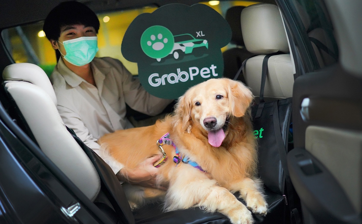 GrabPet - dịch vụ chở thú cưng của Grab có mặt tại Thái Lan
