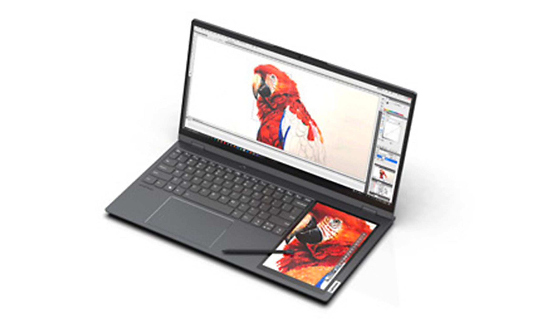 Lenovo Thinkbook Plus 17 inch sẽ có màn hình phụ kế bên bàn phím, được hỗ trợ bút vẽ?