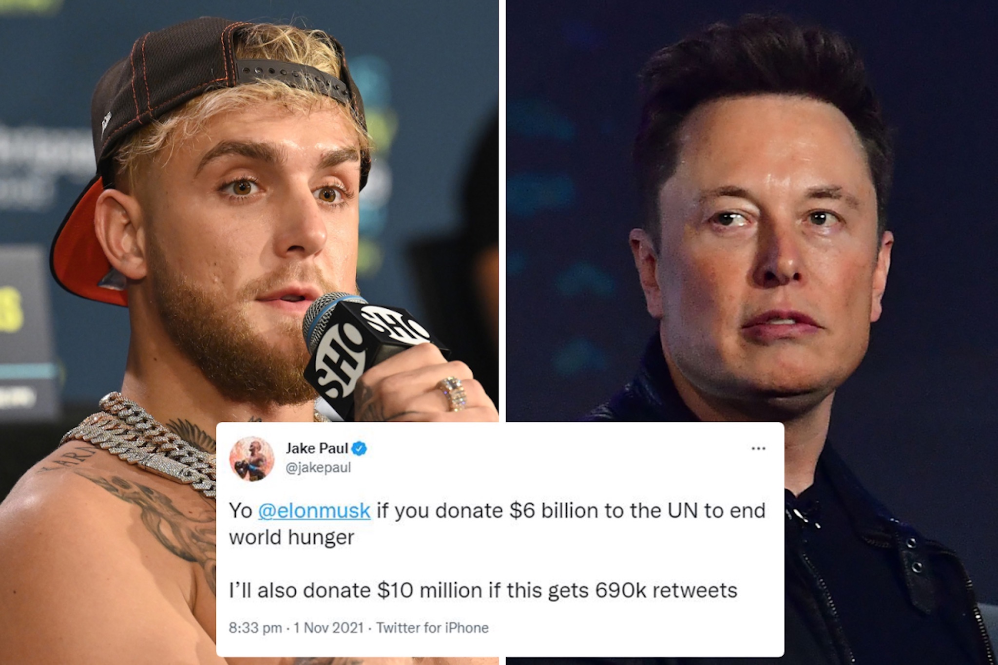 Tiếp nối Elon Musk, một YouTuber cũng ra điều kiện để quyên góp 10 triệu USD giải quyết nạn đói