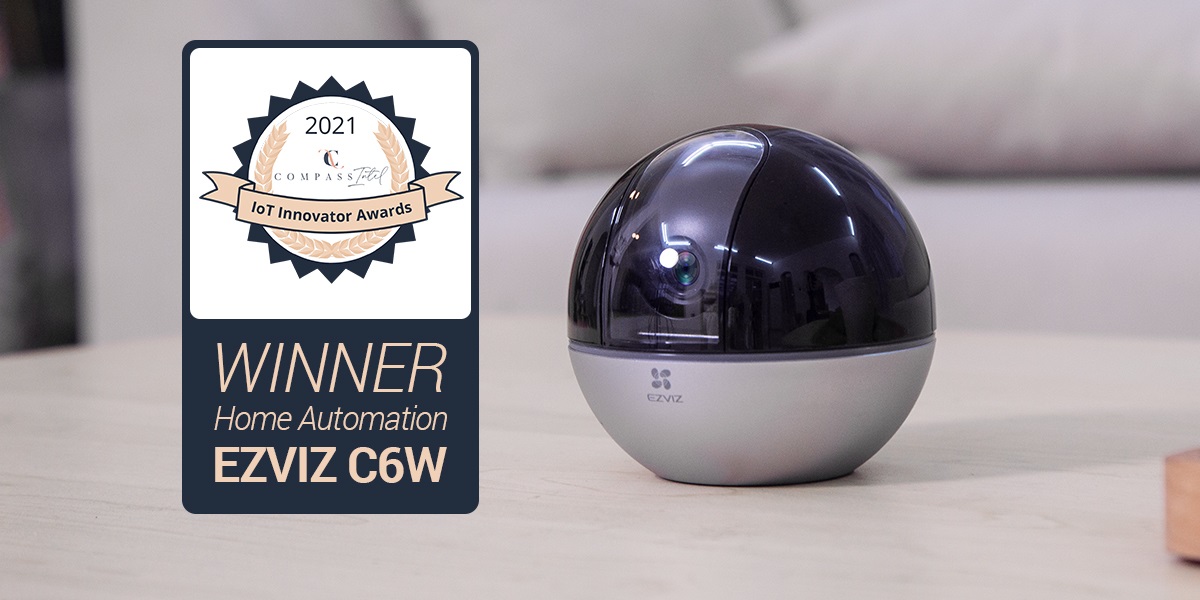 [QC] Camera C6W của EZVIZ đạt giải thưởng IoT INNOVATOR 2021