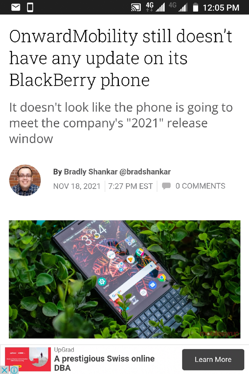 Giấc mơ về 1 chiếc BlackBerry mới sẽ còn kéo dài, và chưa hẹn ngày