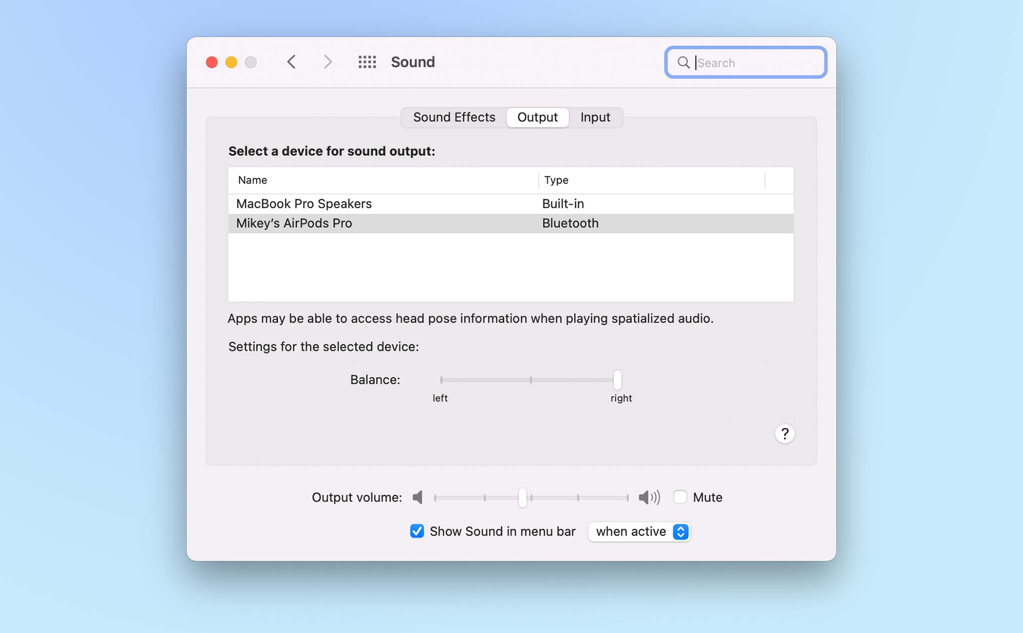 Cách xử lý mất âm thanh một bên tai nghe Bluetooth khi kết nối với máy Mac