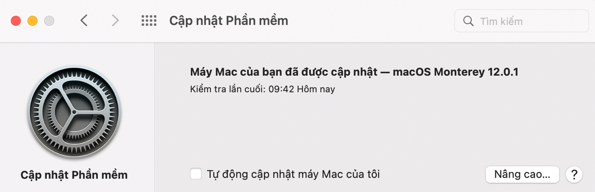 Máy em là Mac M1 chạy macOS Monterey 12, em muốn quay màn màn hình học onl có tiếng thì phải làm...