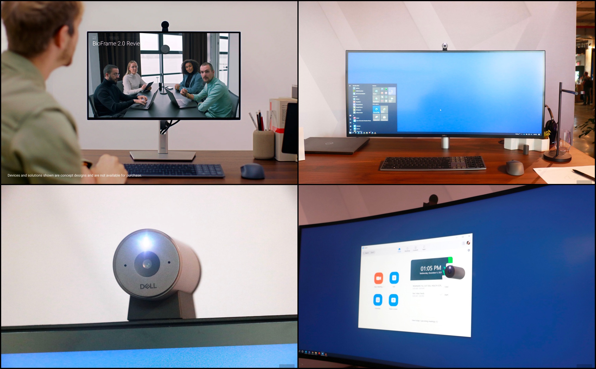 Concept Pari: Webcam nam châm không dây mới của Dell, có thể gắn vào bất cứ đâu trên màn hình