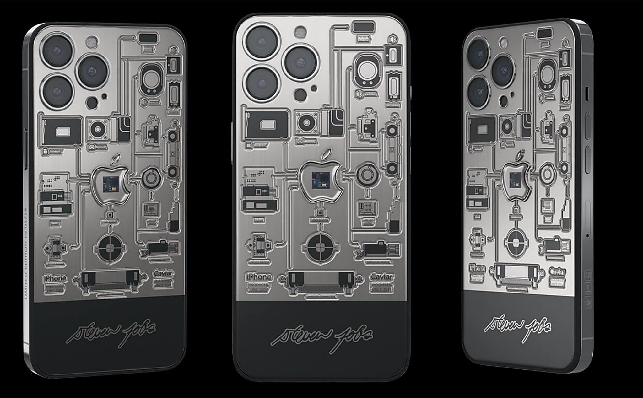 iPhone 13 Pro/Pro Max "Steve Jobs Edition", được gắn bo mạch chủ của iPhone 2G, giá bán từ 6.990 USD