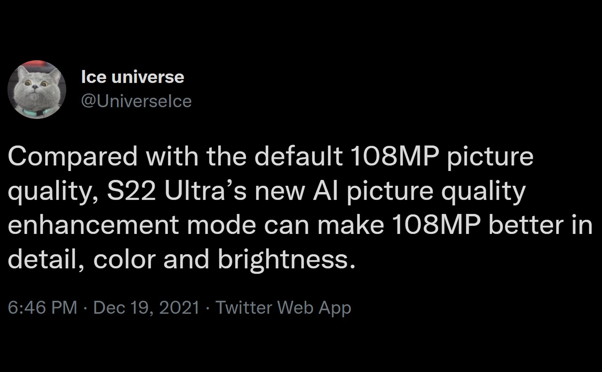 Camera 108MP của S22 Ultra chụp đẹp hơn bằng AI, có chế độ chụp Macro?