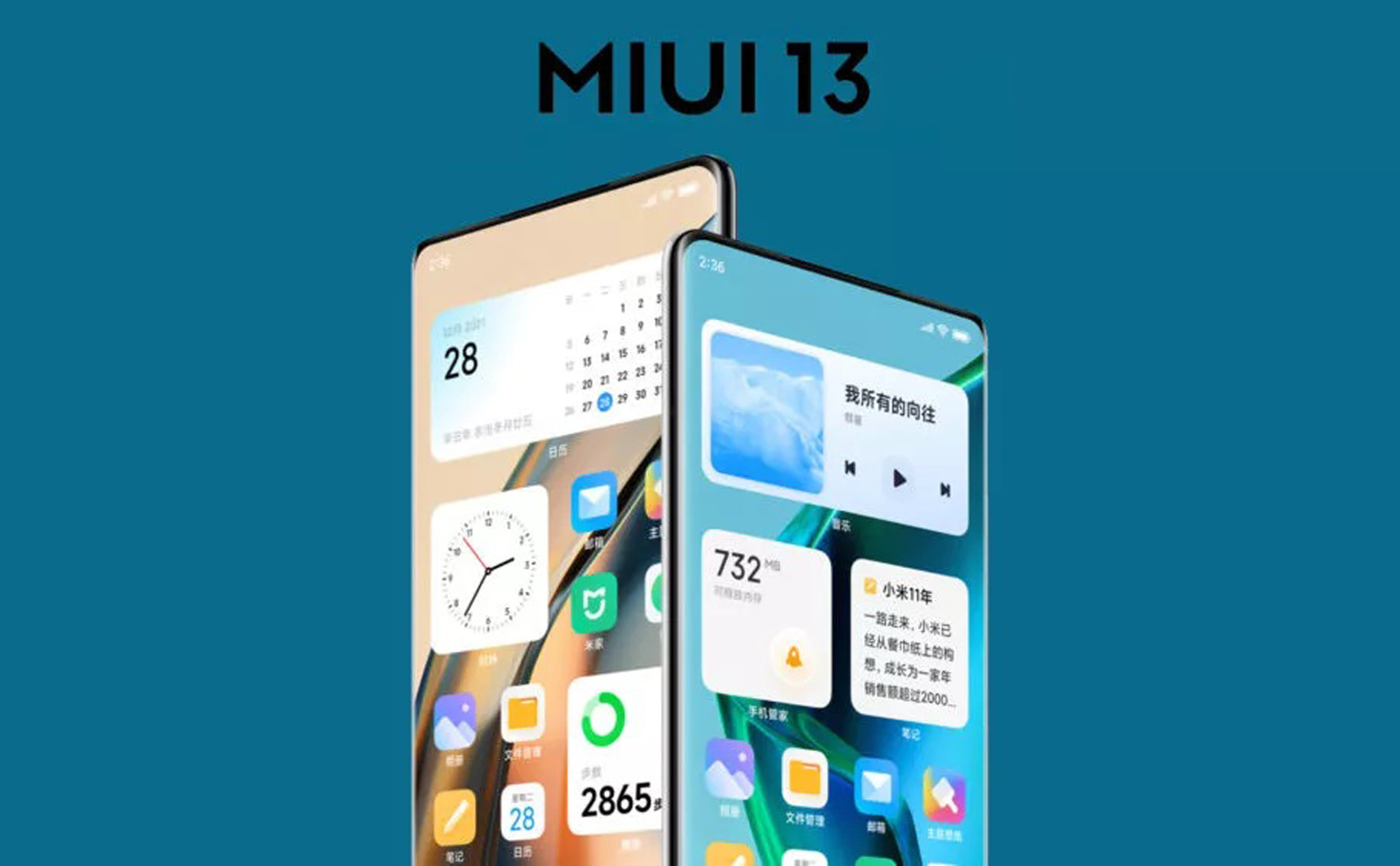 MIUI 13 chính thức: cải thiện hiệu năng, tăng cường bảo mật, hệ thống widget mới