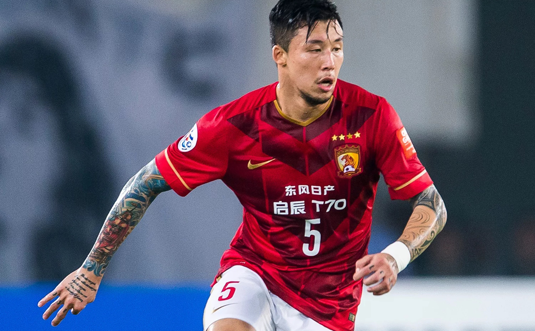 Trung Quốc cấm các cầu thủ bóng đá có hình xăm lên tuyển quốc gia
