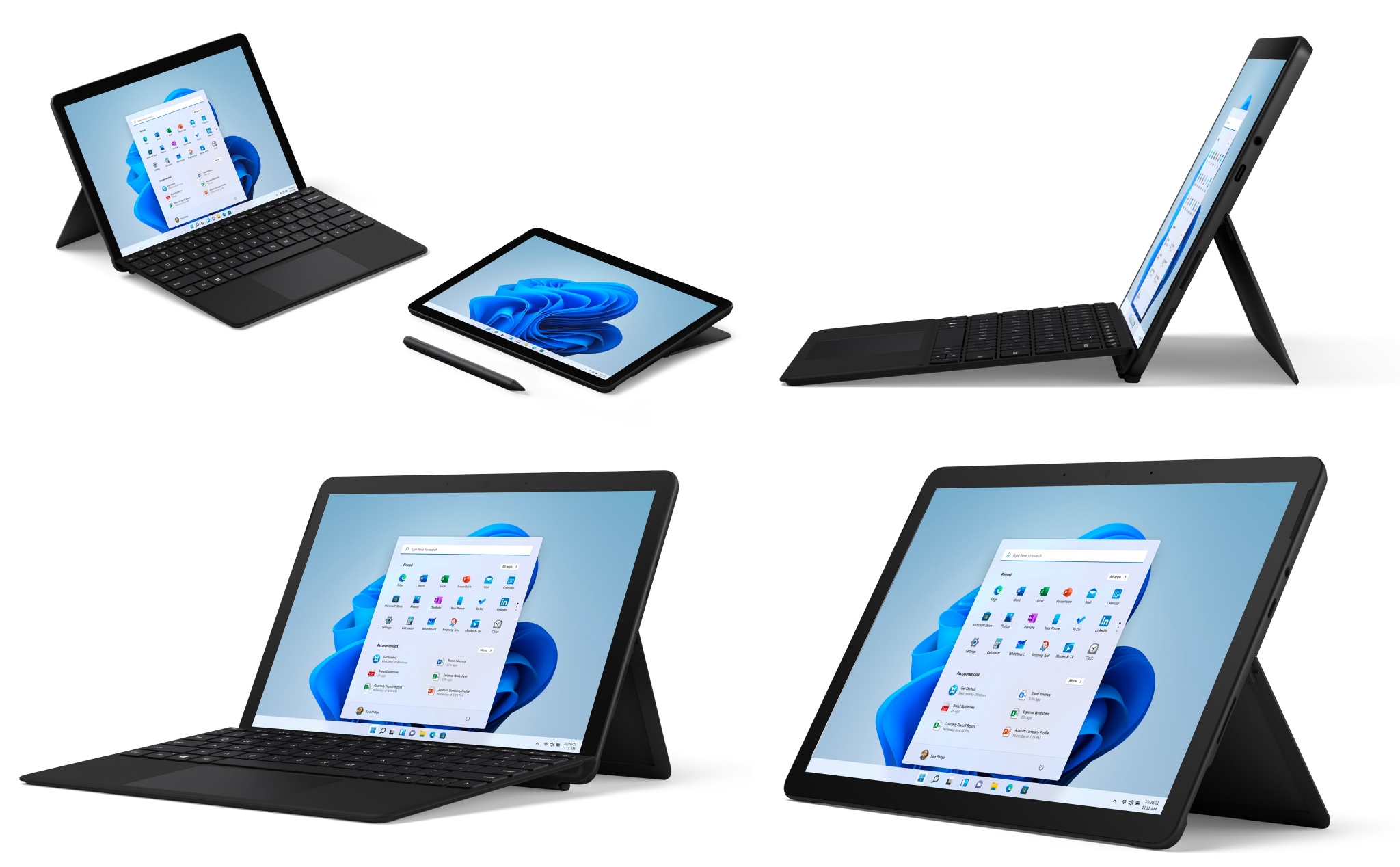 Microsoft ra mắt phiên bản Surface Go 3 LTE màu đen nhám, giá bán từ 549,99 USD
