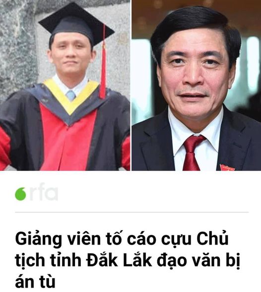 Ông Phạm Đình Quý, nguyên giảng viên Trường Đại học Tôn Đức Thắng, bị án tù trong vụ tố cáo...