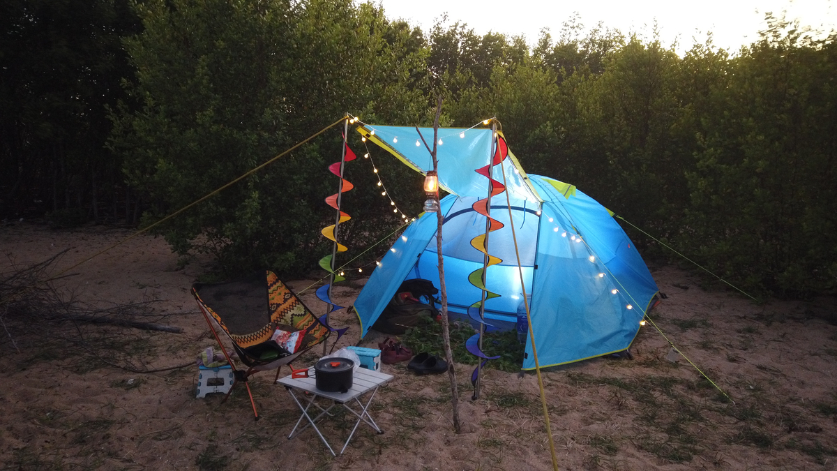 Review lều cắm trại giá rẻ Desert Fox 3P