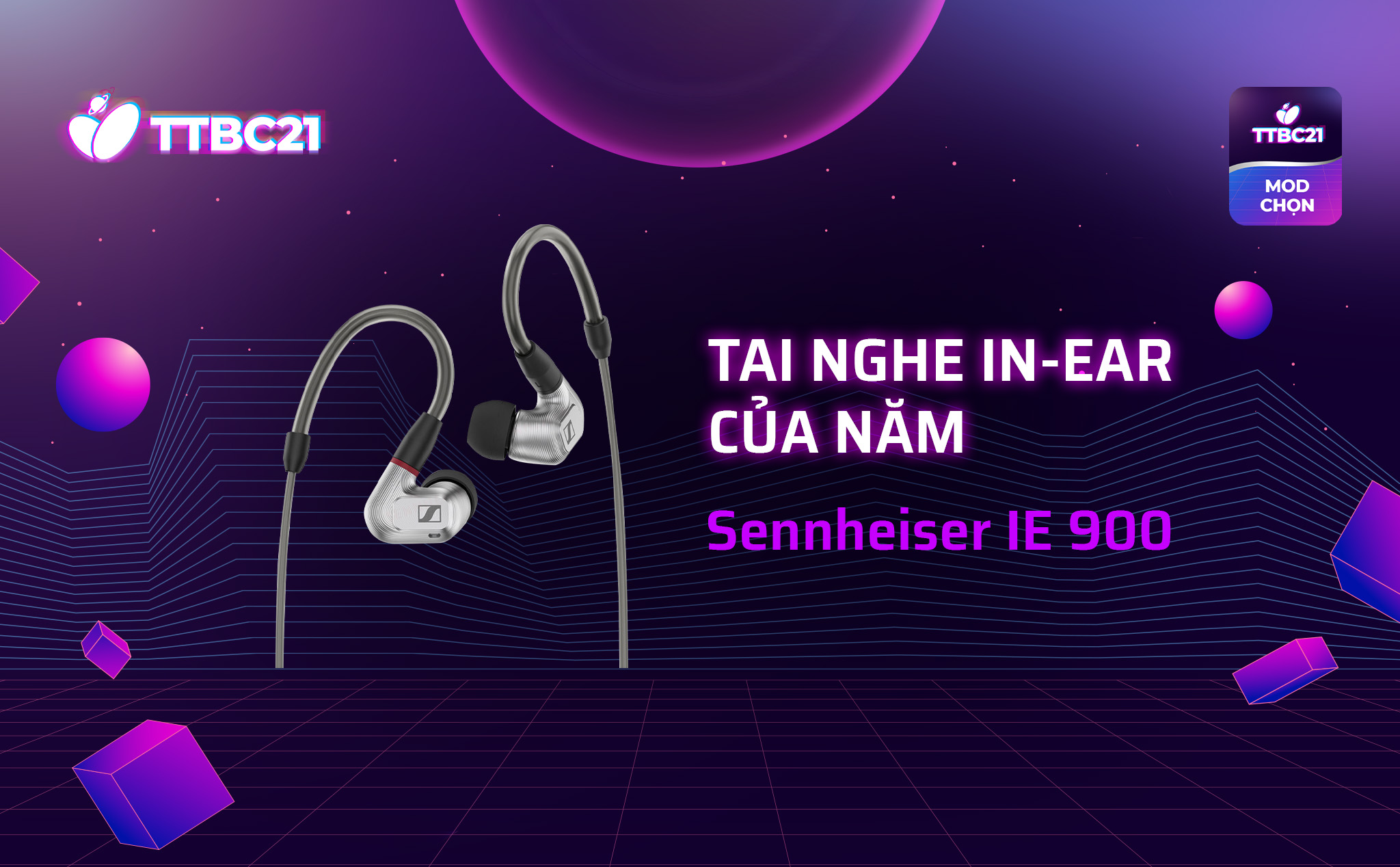 Tai nghe in-ear của năm: Sennheiser IE 900