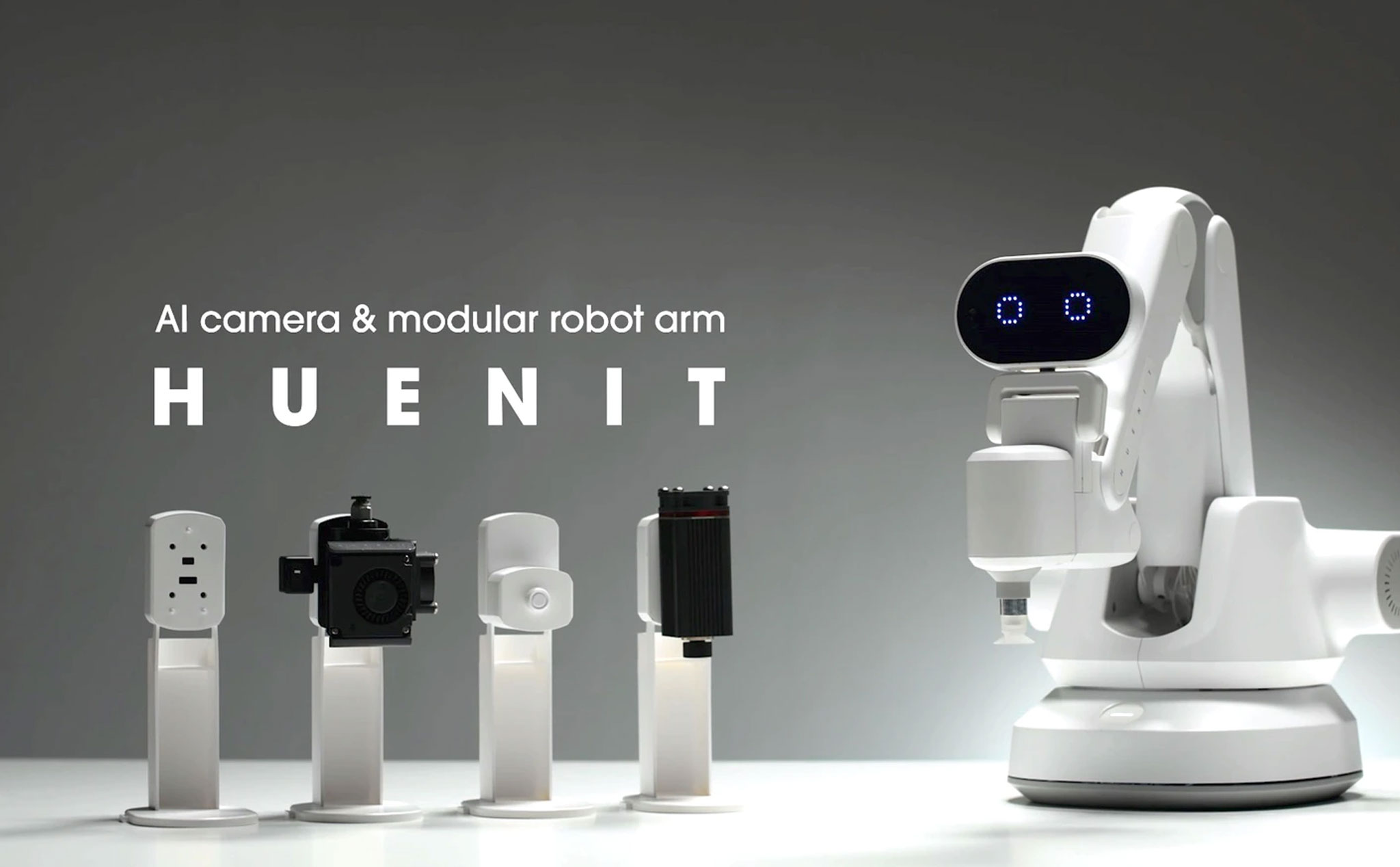 Huenit ra mắt và bán cánh tay robot AI đa năng: Làm việc nhà, cắt laser, hỗ trợ công việc