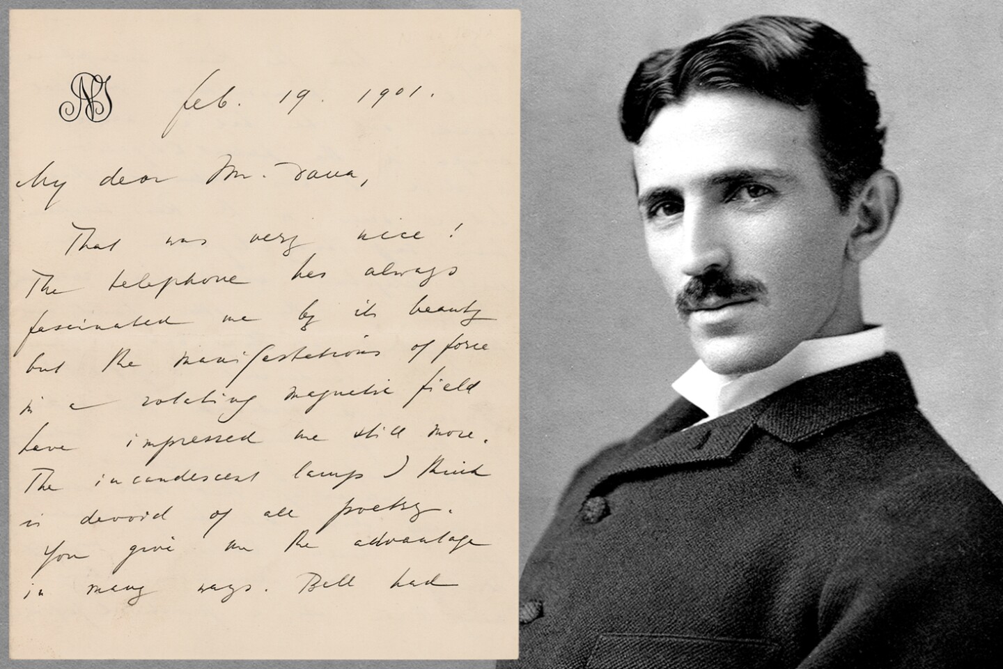 Bức thư dài 4 trang của Nikola Tesla được bán với giá hơn 340.000 USD