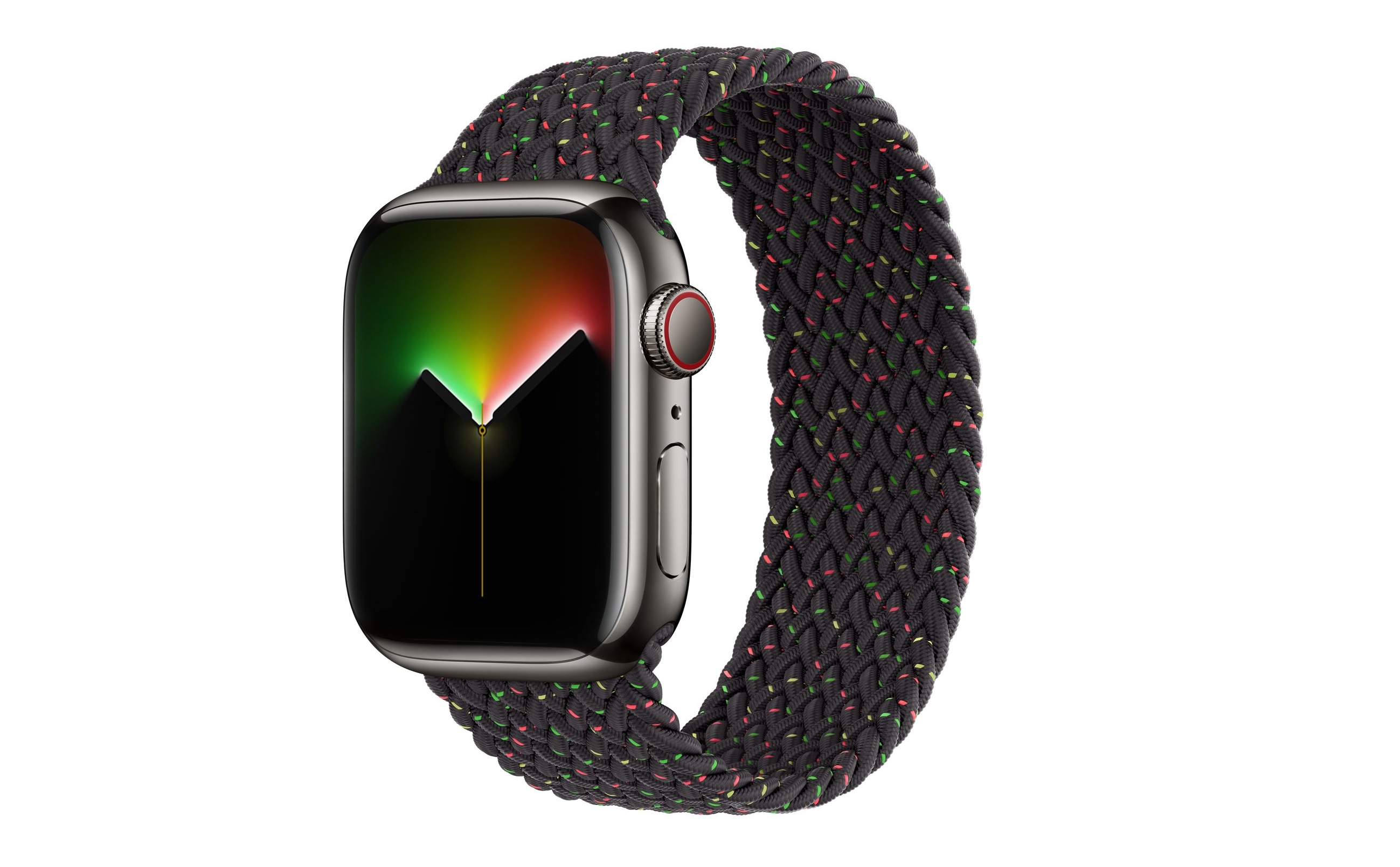 Apple ra mắt mặt đồng hồ và dây đeo Braided Solo Loop phiên bản Black Unity 2022 tuyệt đẹp