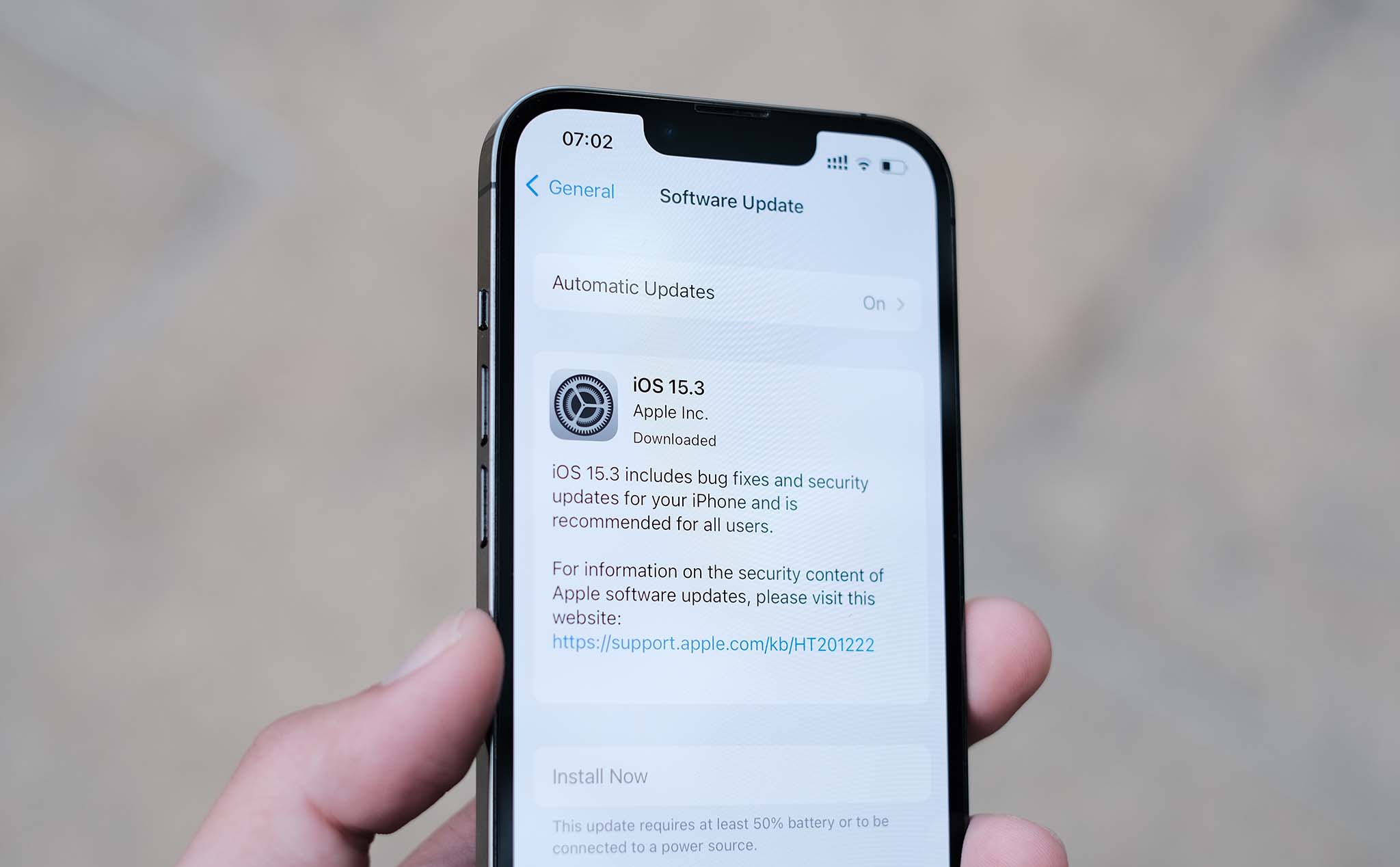 Apple phát hành iOS 15.3 chính thức: sửa lỗi bảo mật