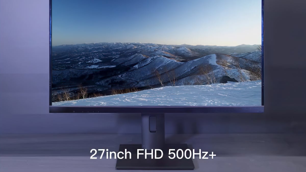 Màn hình gaming 360Hz còn chưa phổ biến, BOE của Trung Quốc đã giới thiệu panel 27 inch FHD 500Hz+