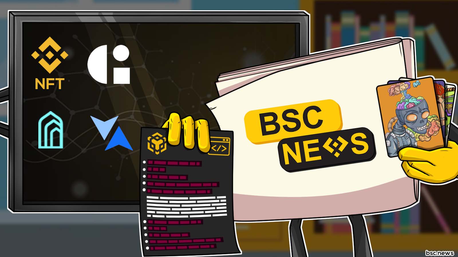 binance smart chain nft games