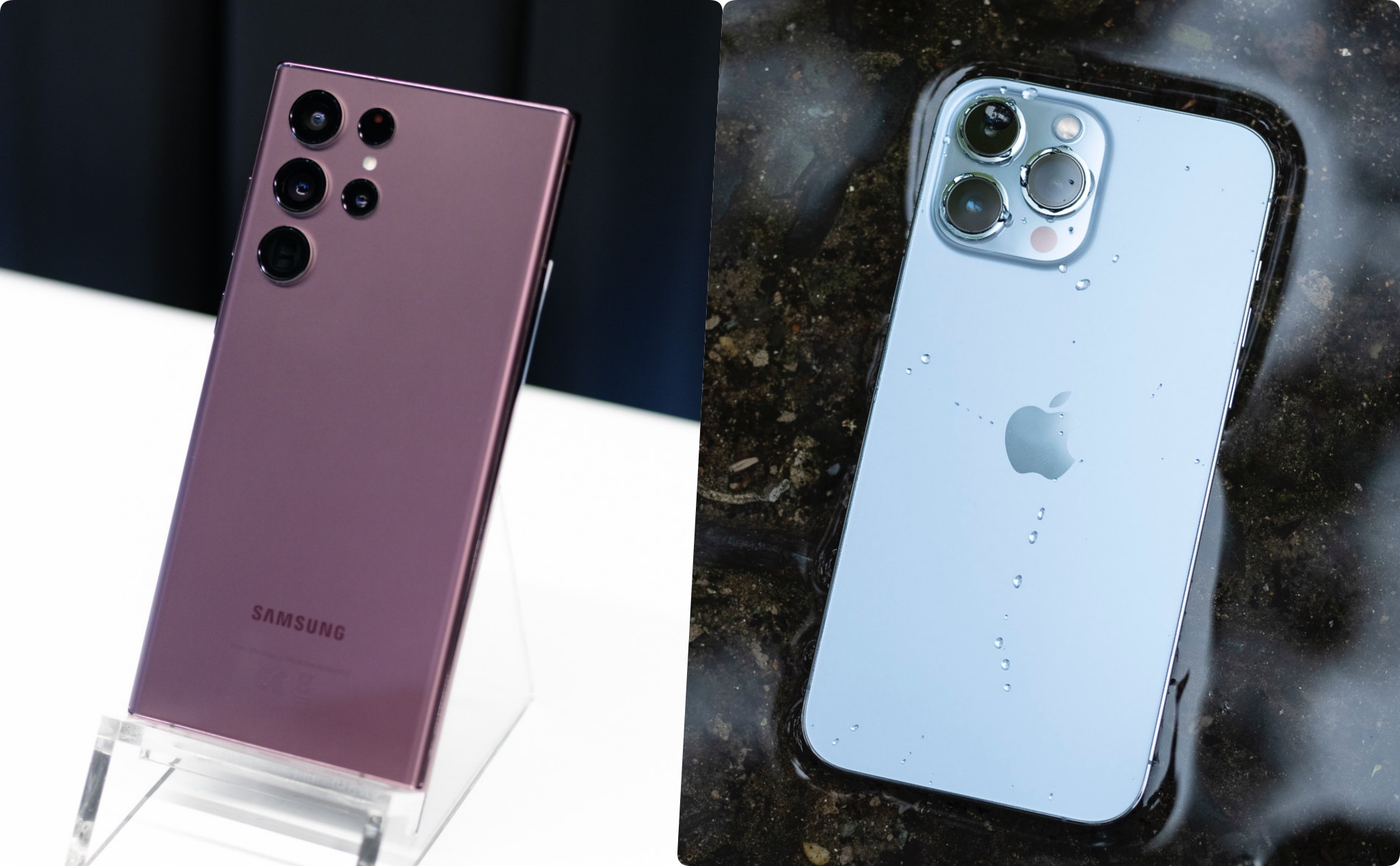 Galaxy S22 Ultra vs. iPhone 13 Pro Max