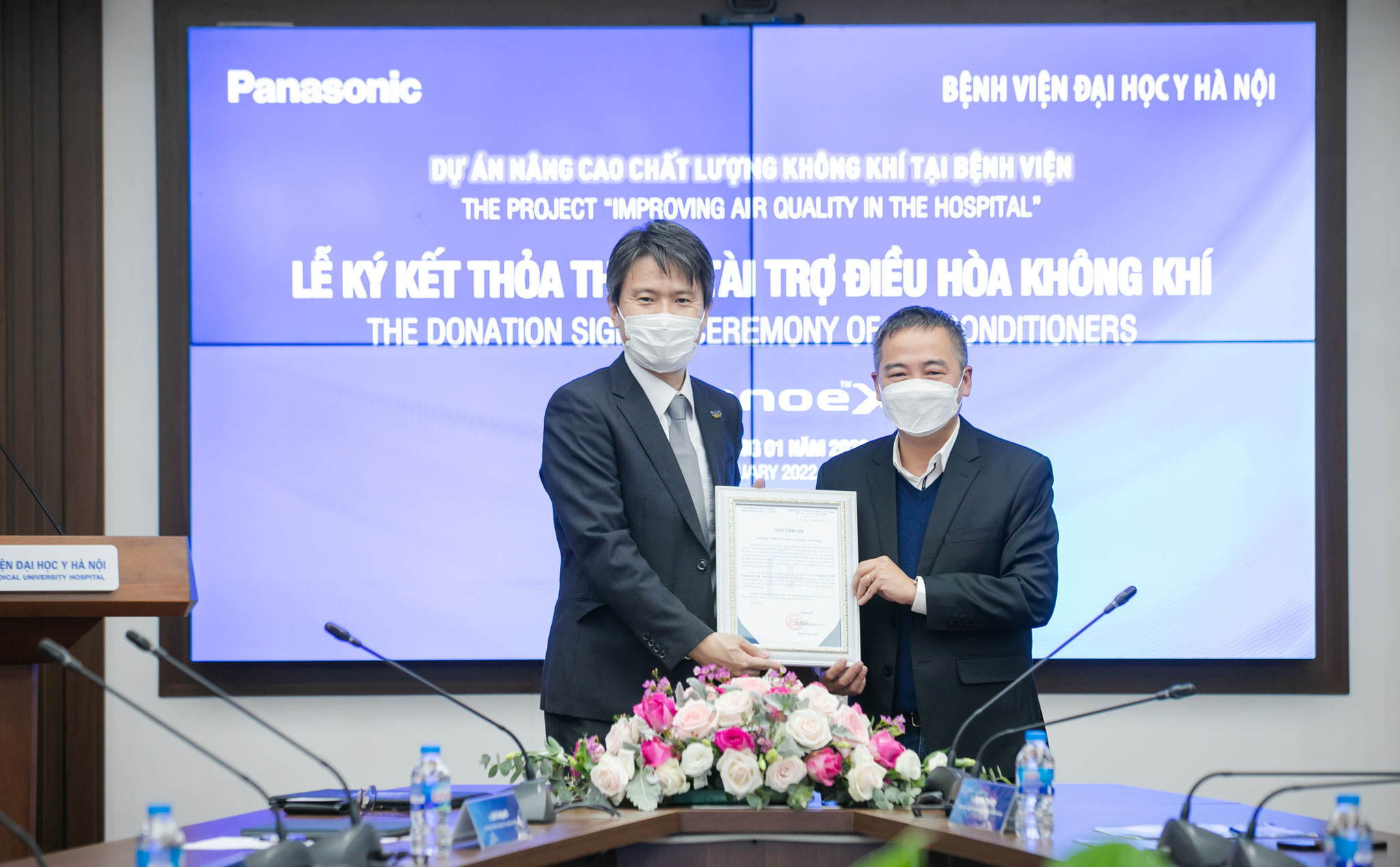 Panasonic khởi động dự án “Nâng cao chất lượng không khí tại Bệnh viện”