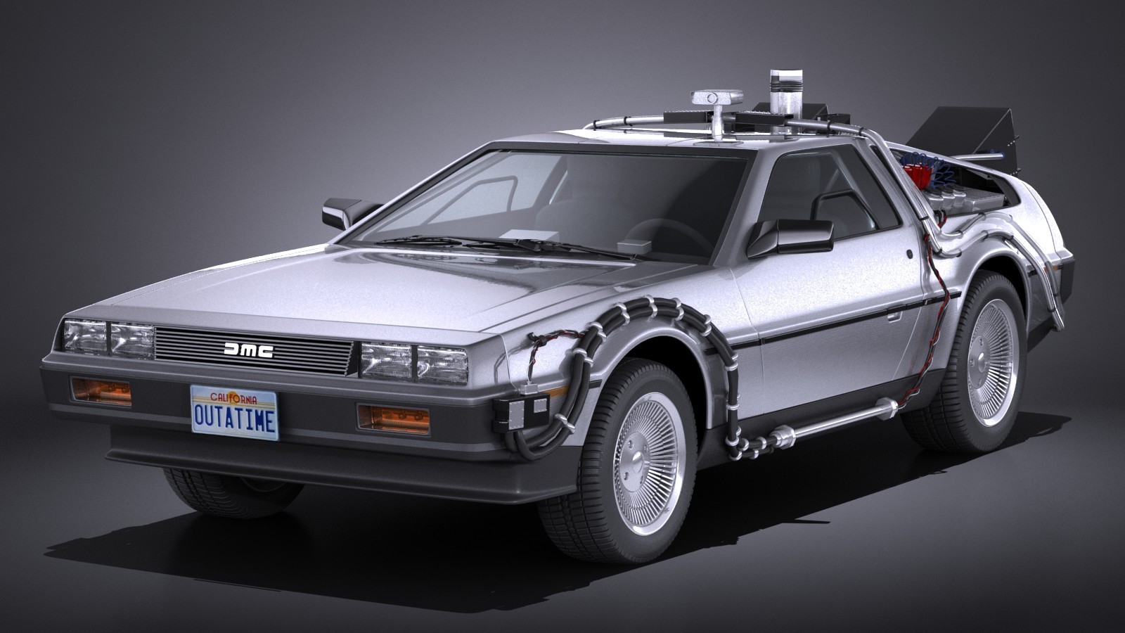 Siêu xe "Back To The Future" được hồi sinh, trở thành xe thể thao động cơ điện