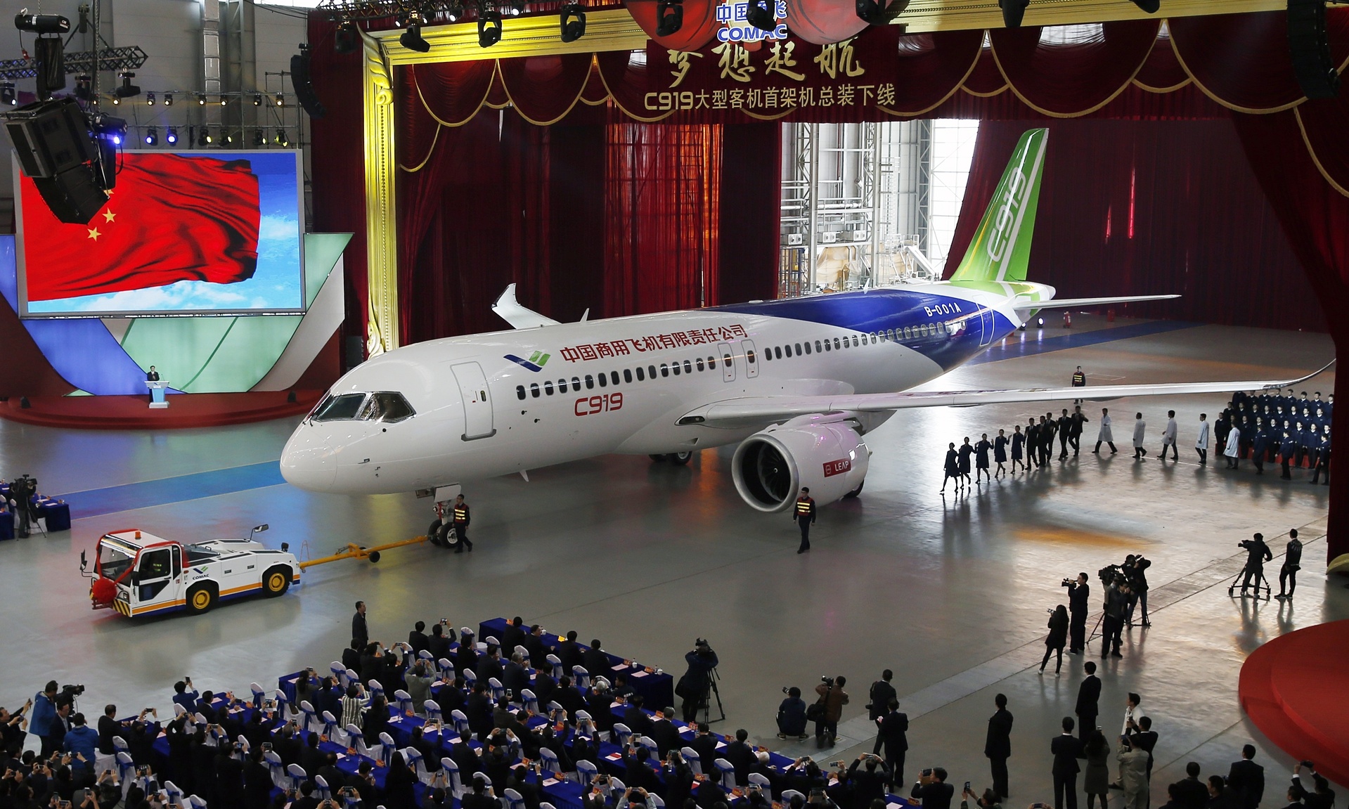 Comac C919 - máy bay thương mại đầu tiên do Trung Quốc sản xuất dự kiến được bàn giao trong năm nay