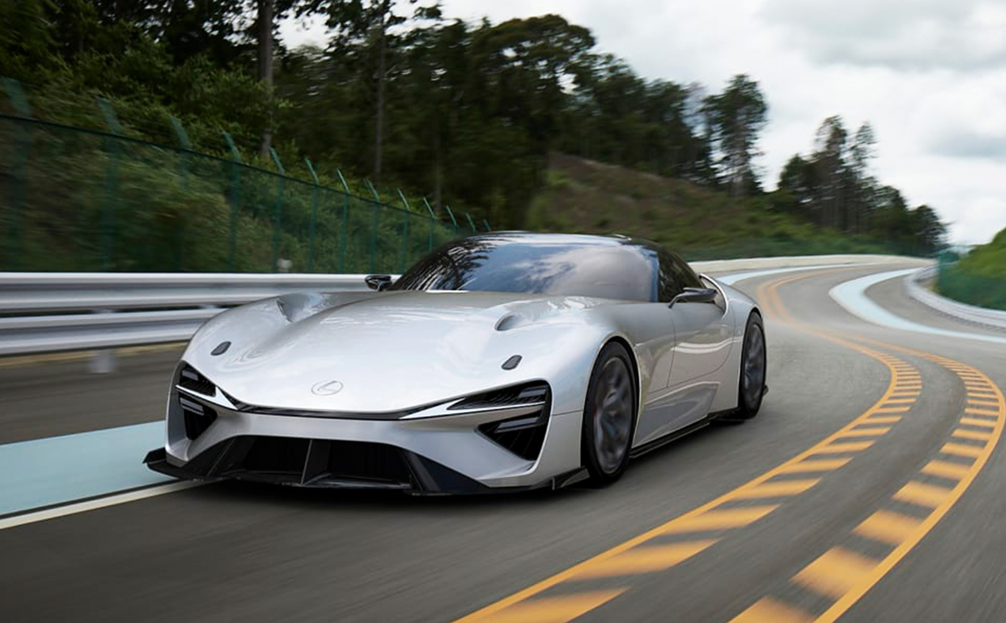 Lộ diện chiếc xe điện tương lai của Lexus