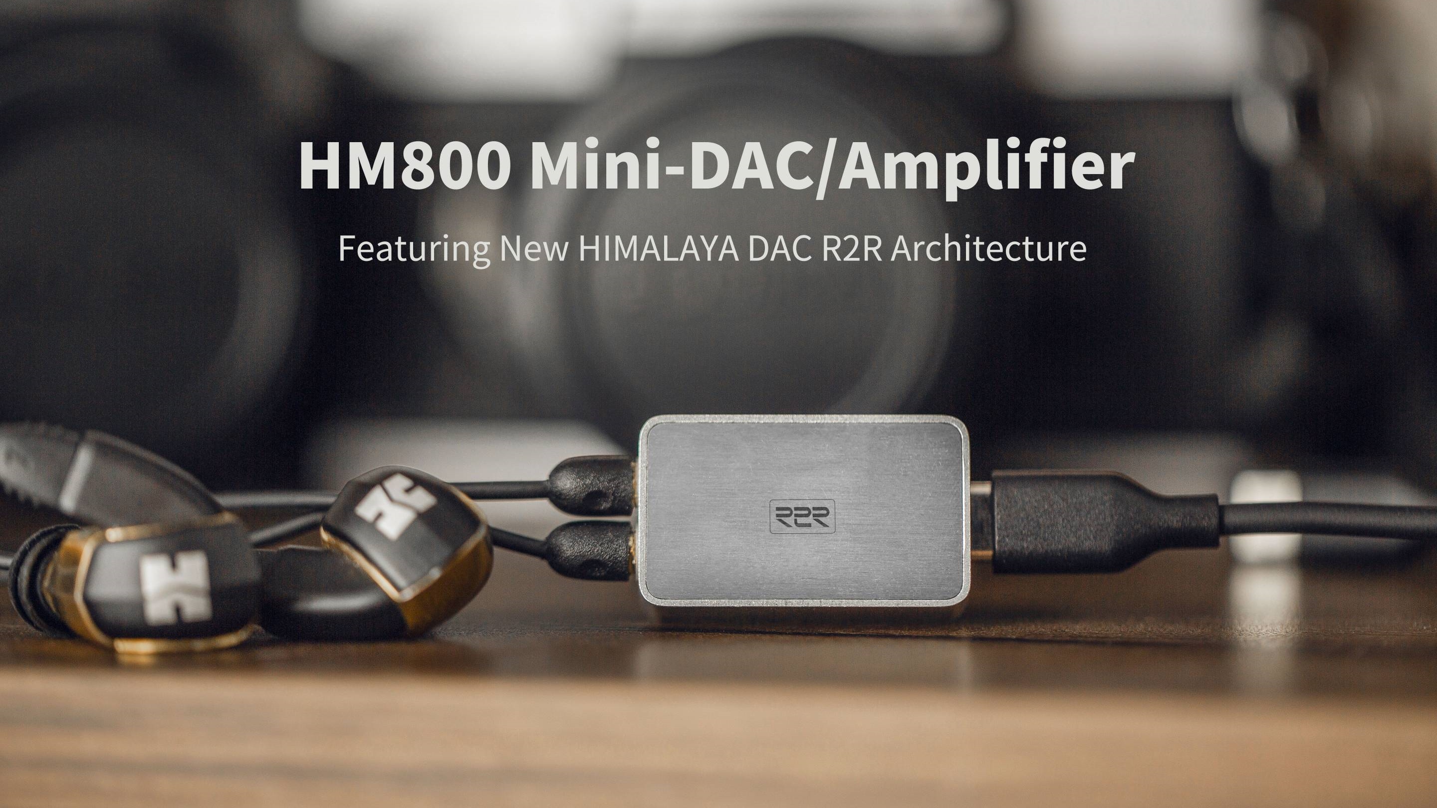 HiFiMan HM800 - mini DAC/amplifier full balance, giá $299