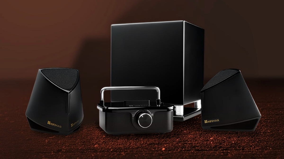HiFiMan giới thiệu bộ loa nghe nhạc cùng amplifier X100 Desktop Audio System, giá $499