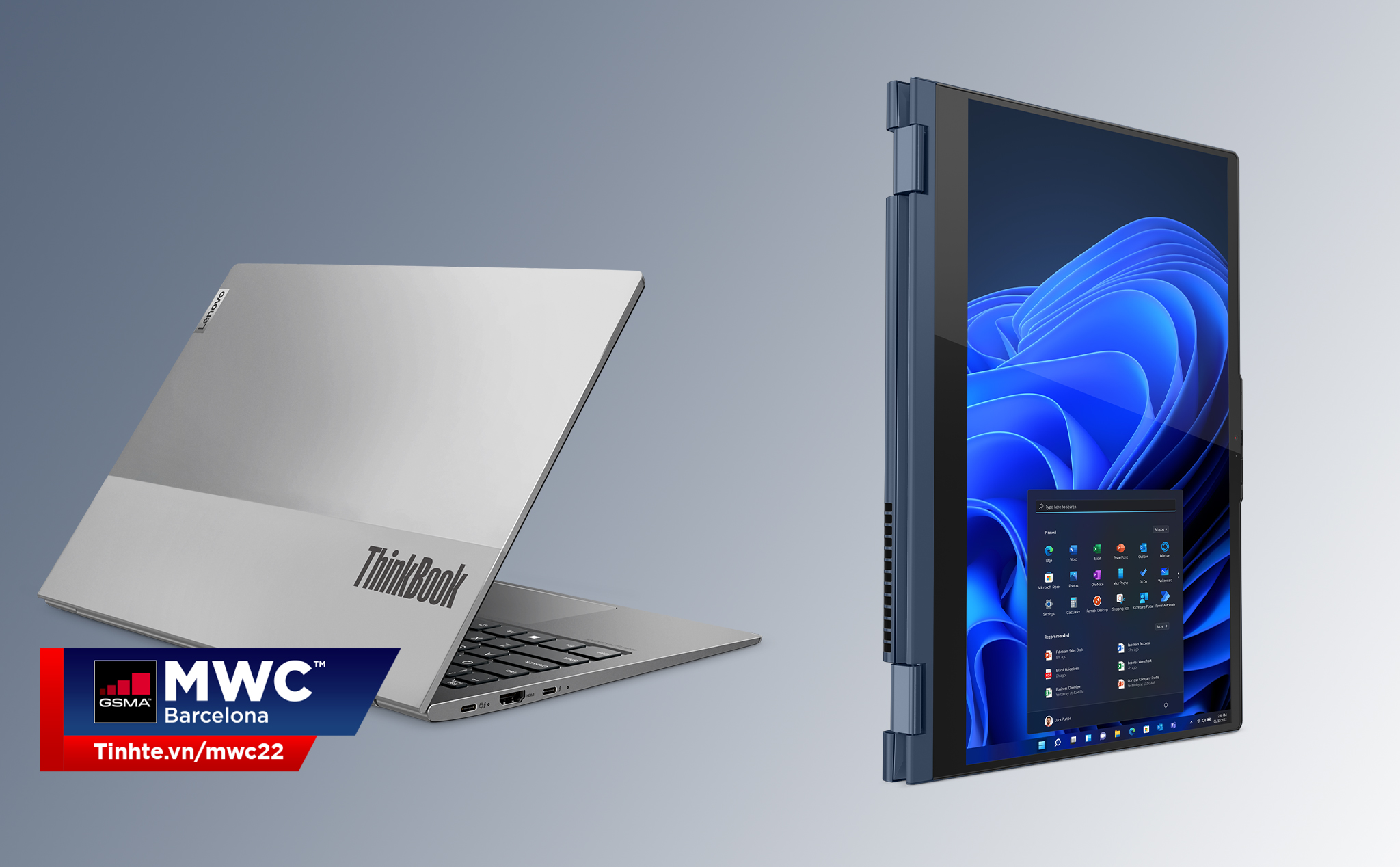 #MWC22: Lenovo ra mắt ThinkBook 14s Yoga gen 2 và ThinkBook 13s gen 4i
