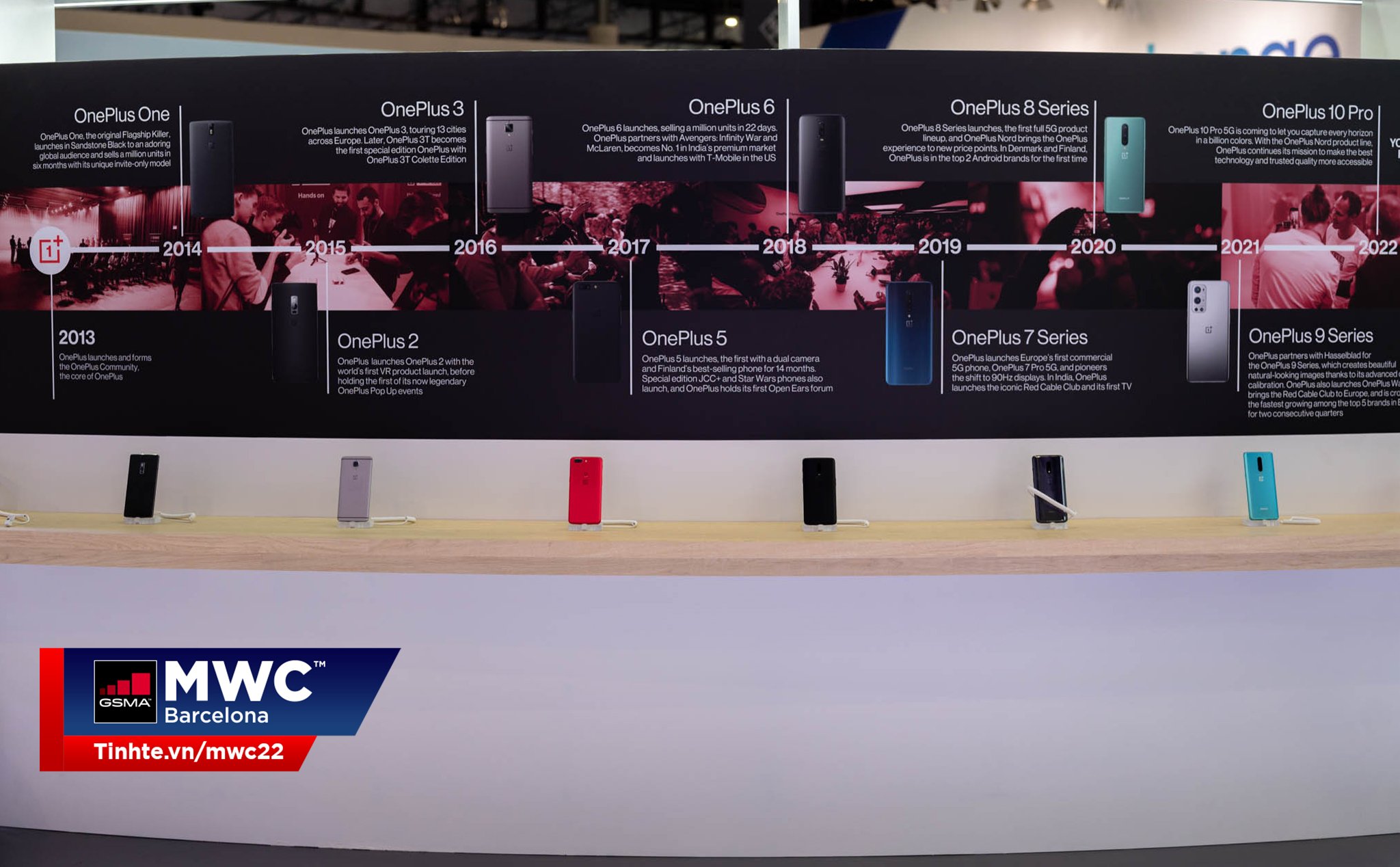 #MWC22: Nhìn lại những chiếc máy tiêu biểu của OnePlus