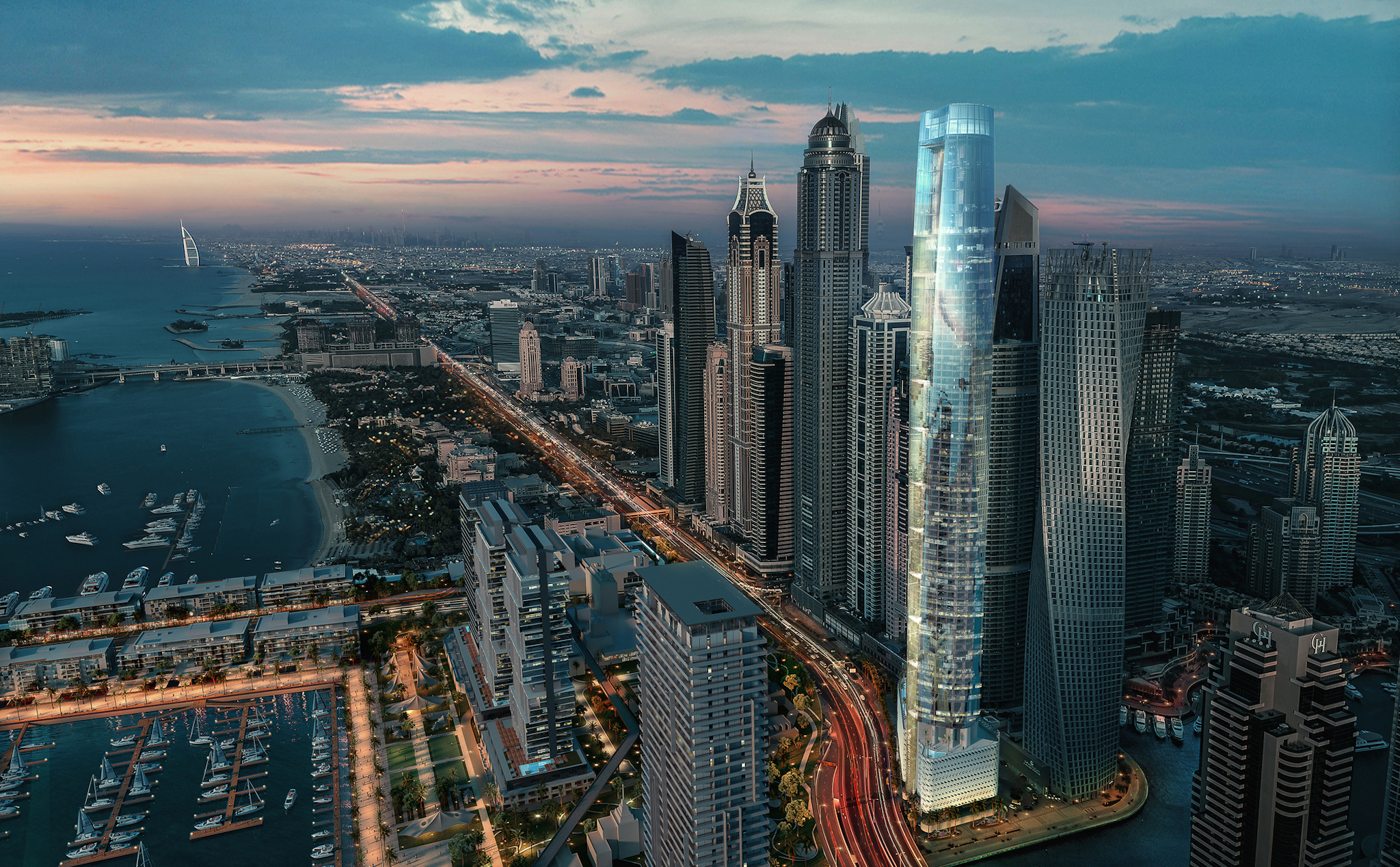 Khách sạn cao nhất thế giới ở Dubai đã đạt 50% tiến độ xây dựng, dự kiến mở cửa cuối năm 2023