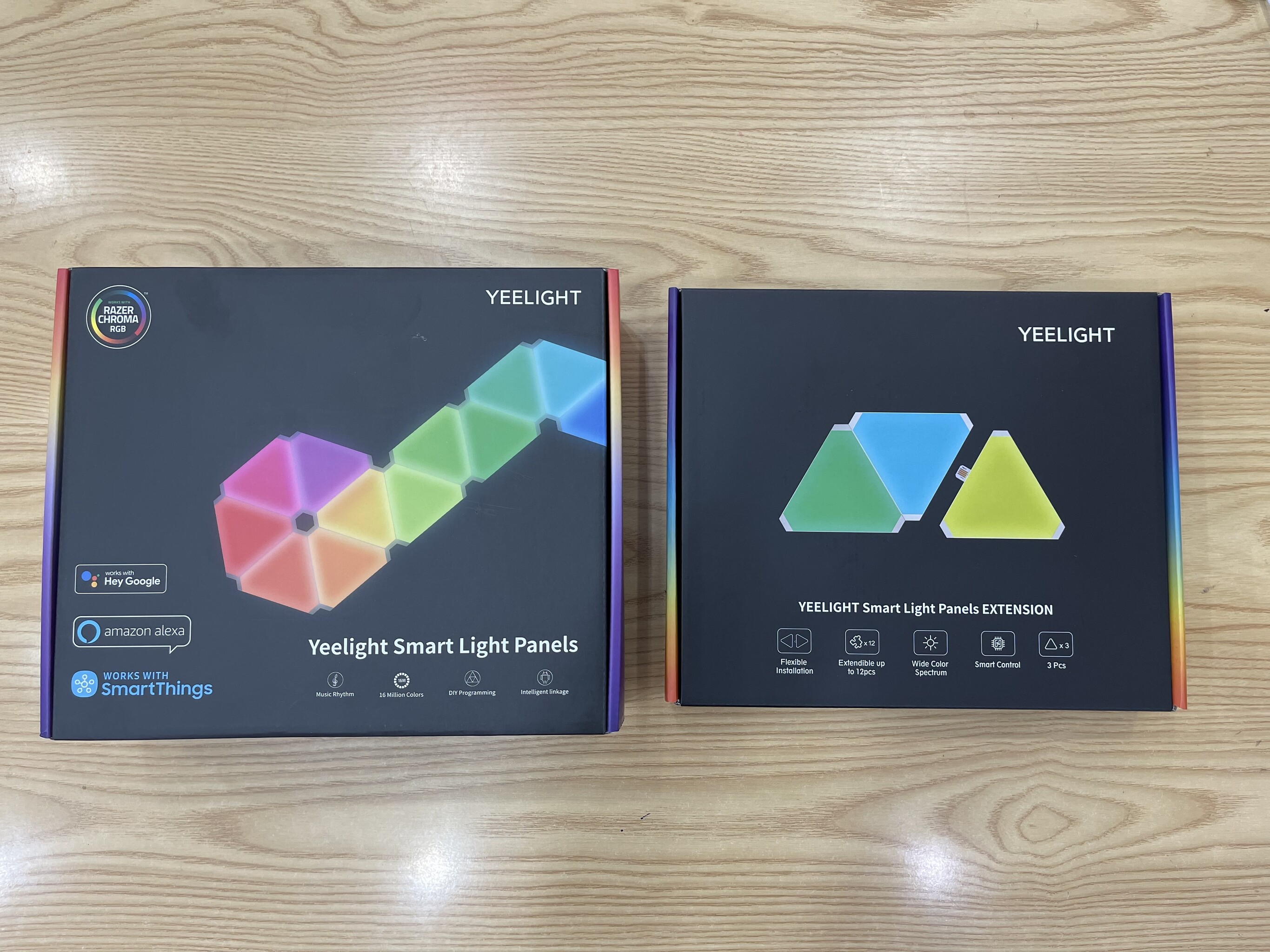 Trên tay Đèn xếp hình Yeelight Smart Light RGB Panels: Rẻ - Đẹp - Đáng mua