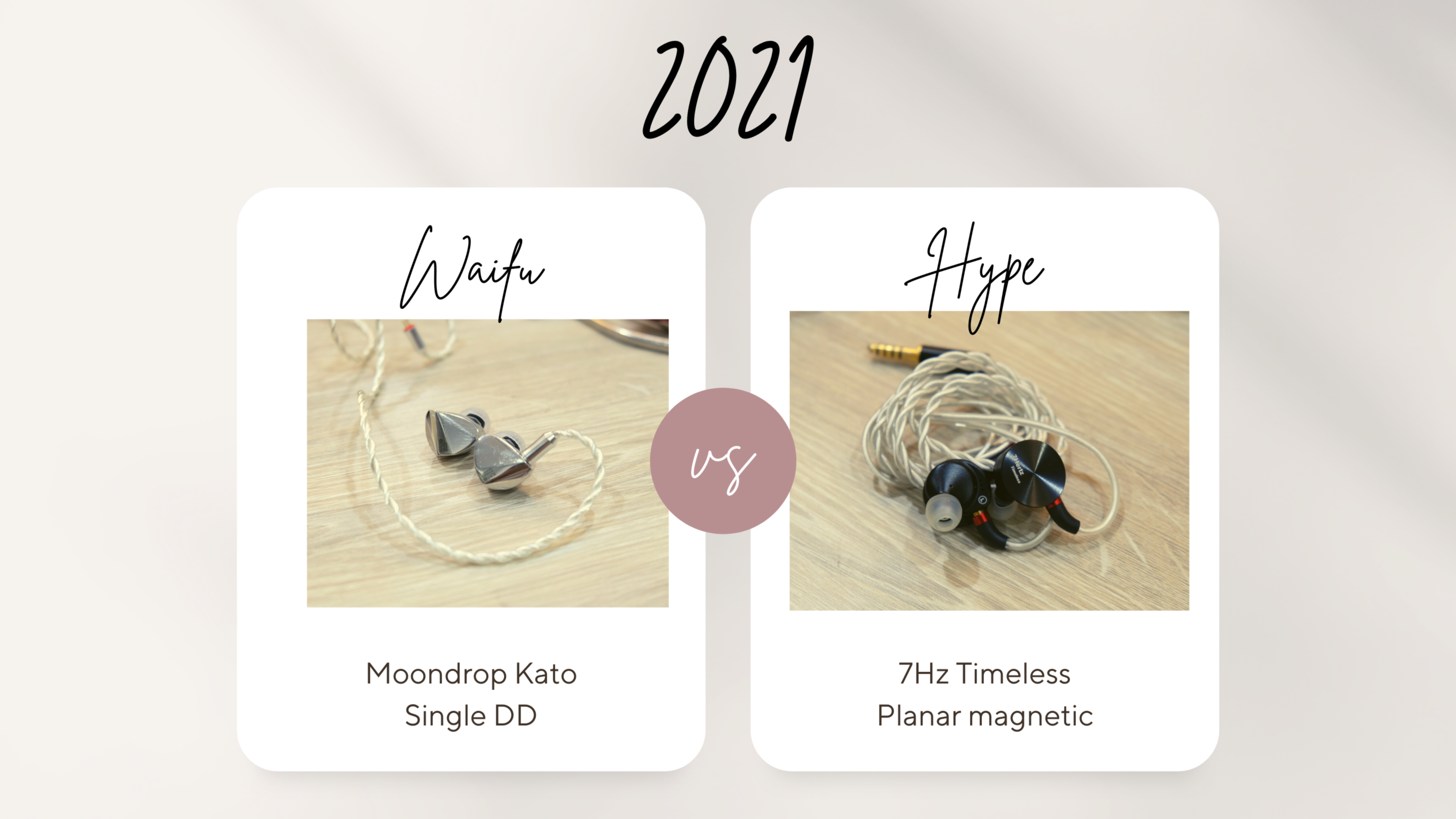 2021 Timeless vs Kato: Chọn hype của 7Hz hay Waifu bóng bẩy đến từ Moondrop