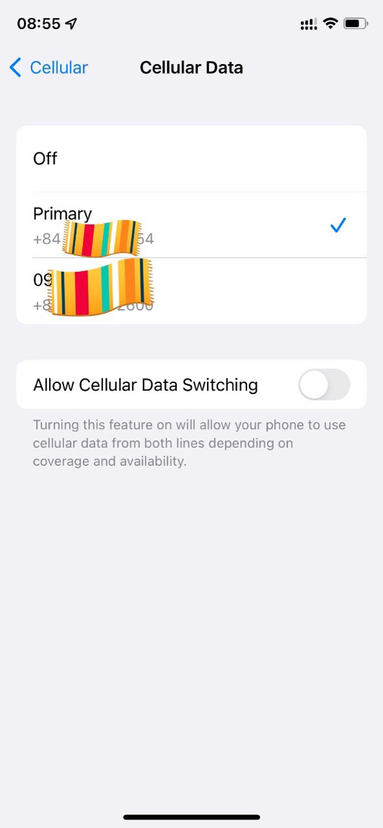 Bác nào xài iphone cho em hỏi về việc chọn sim 4G, mọi khi ko sao, ko hiểu sao tháng này máy lại th