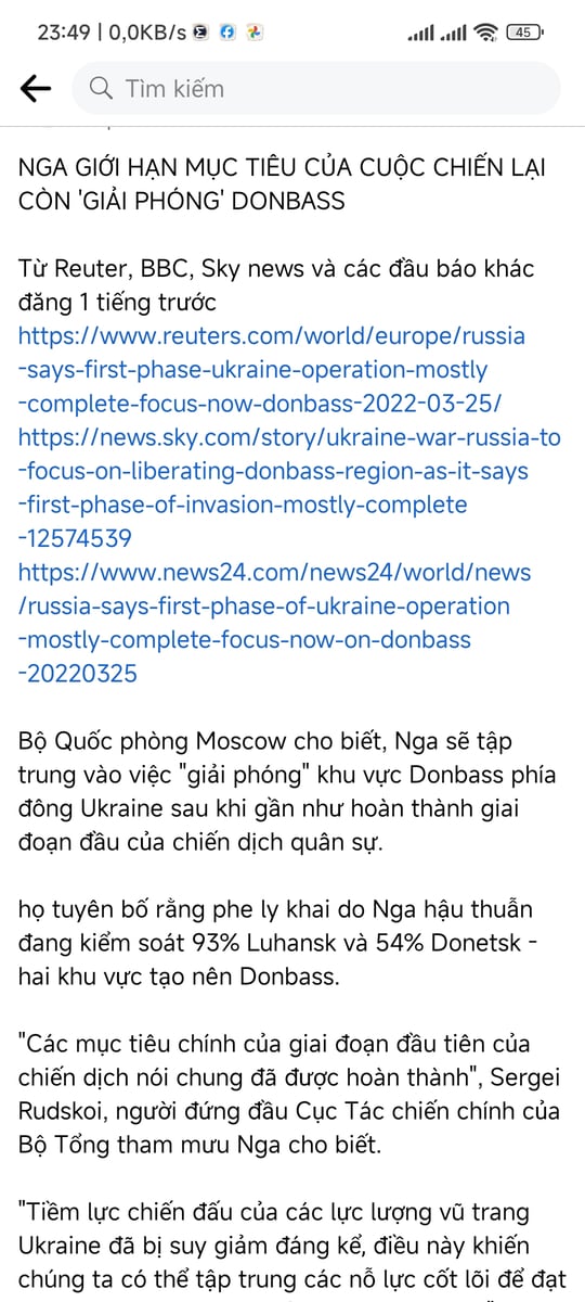 Vậy là đi giải phóng thôi không phải đi Diệt phát xít. 72h có mặt tại Kyiv trong rừng hoa của...