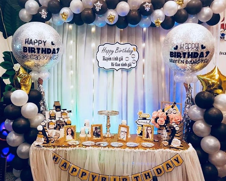 Top 09 mẫu trang trí tiệc sinh nhật cho bé độc nhất tại nhà