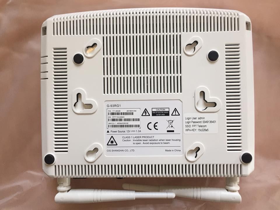 Hướng dẫn cài đặt Wifi modem CIG G-93RG