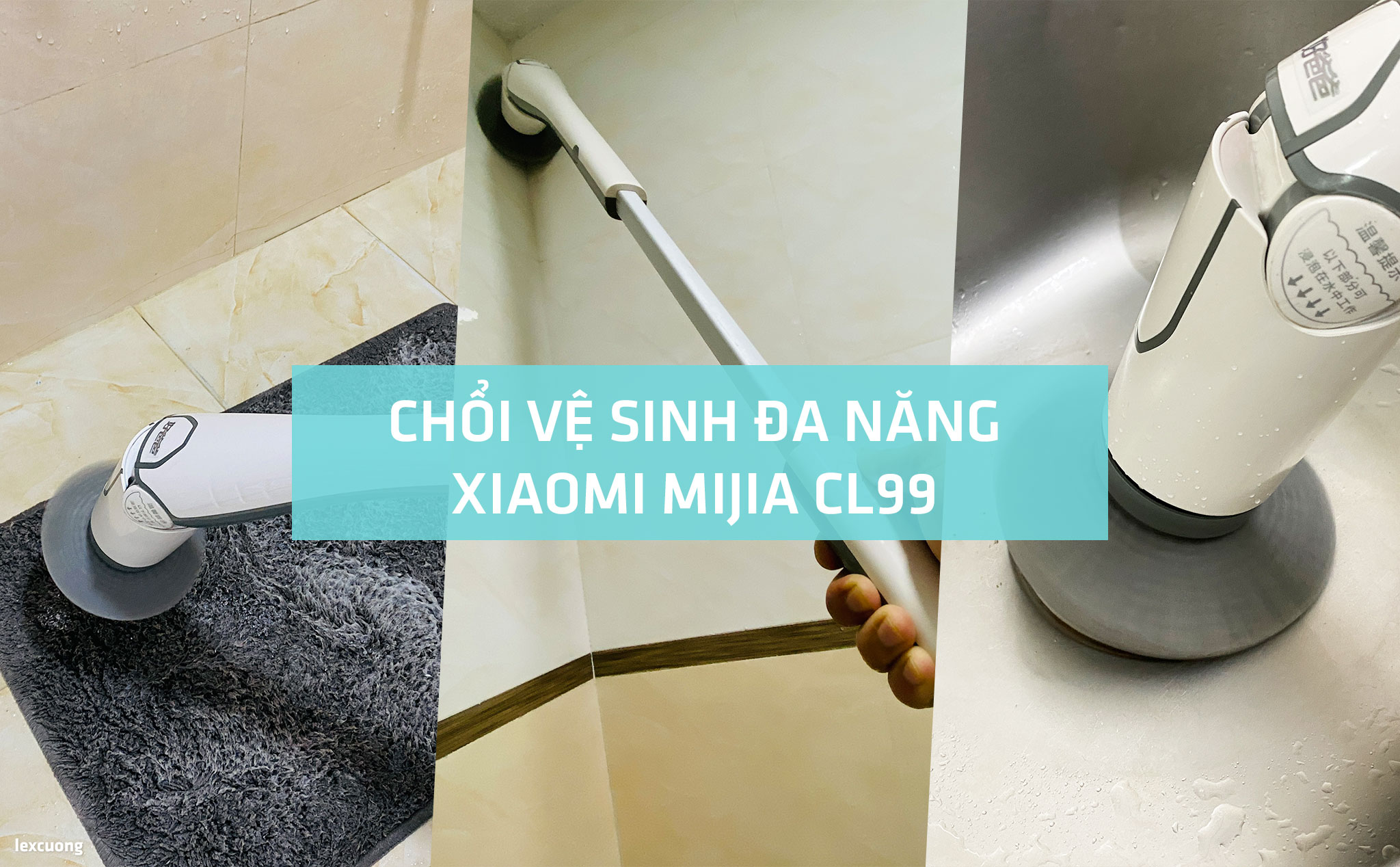 Chổi vệ sinh đa năng Xiaomi Mijia CL99: Dọn dẹp nhà bếp, nhà tắm dễ dàng và đơn giản hơn