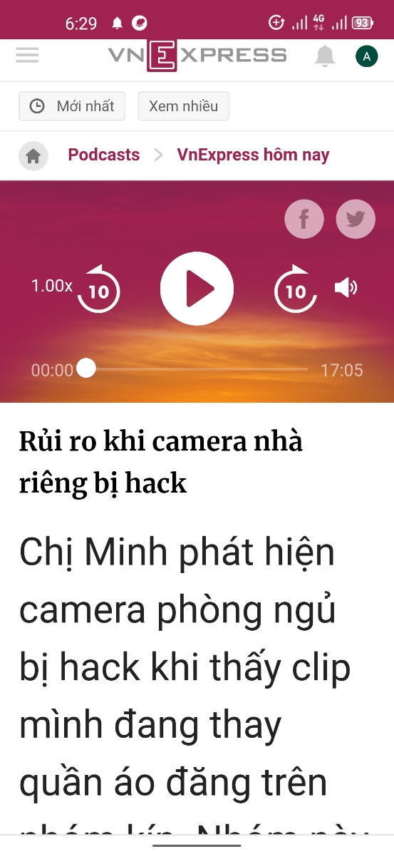 Chào buổi sáng ae! Hãy cảnh giác!