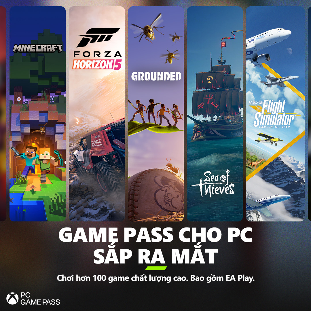 PC game pass đang được dùng thử ở VN, giá hàng tháng=59k.