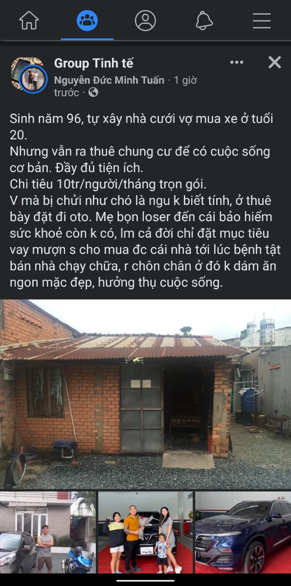 Bài này mới bị xoá trên tinhte kịp chụp lại cho các bác xem