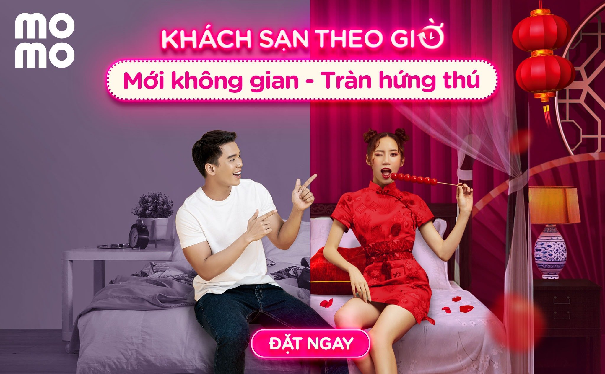 [QC] Dịch vụ Khách Sạn Theo Giờ trên MoMo: Đẹp, mới mẻ và thăng hoa!