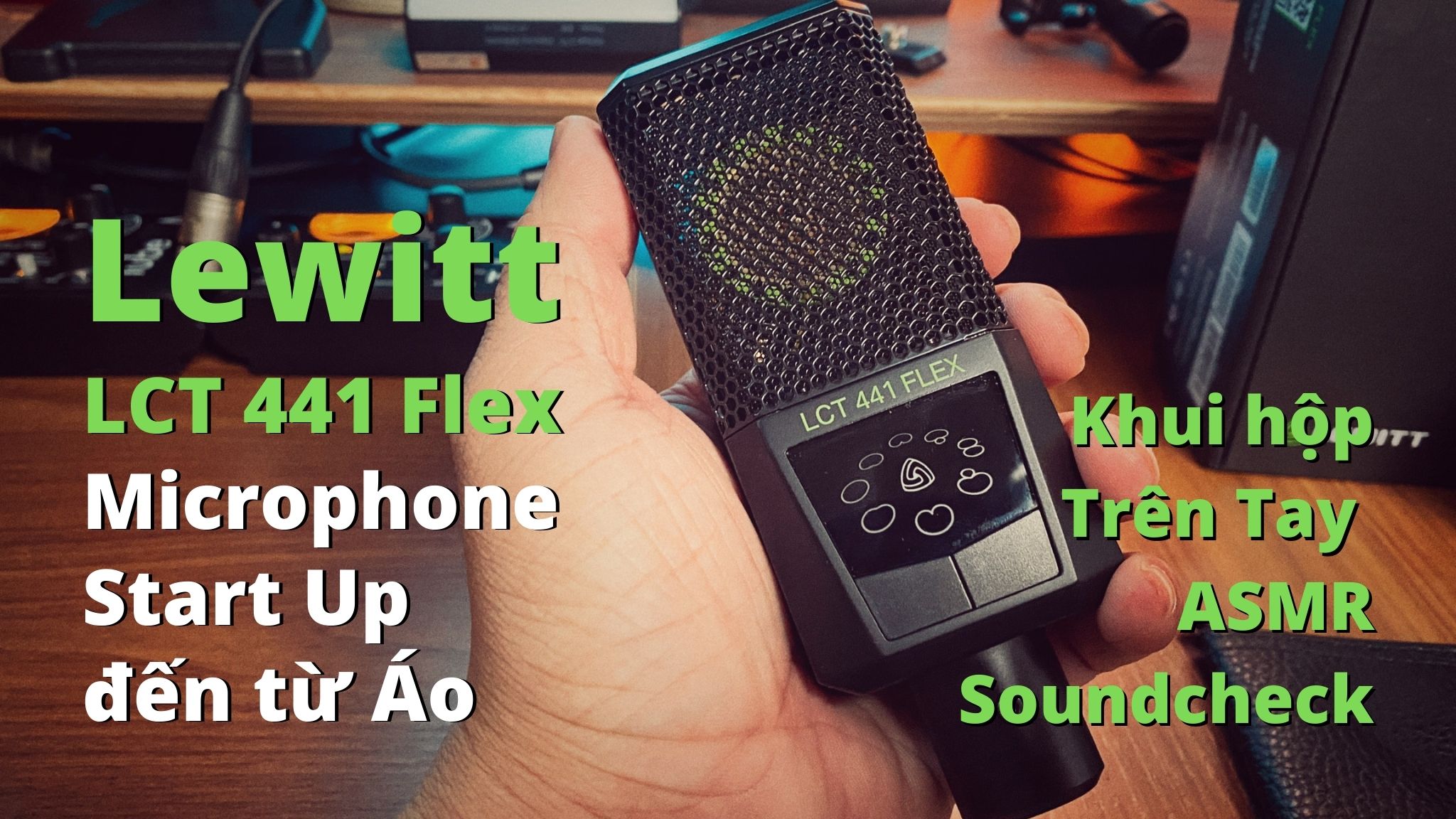 Khui hộp & Trên tay Lewitt LCT 441 Flex, chiếc Micro đa dụng đến từ Startup của nước Áo