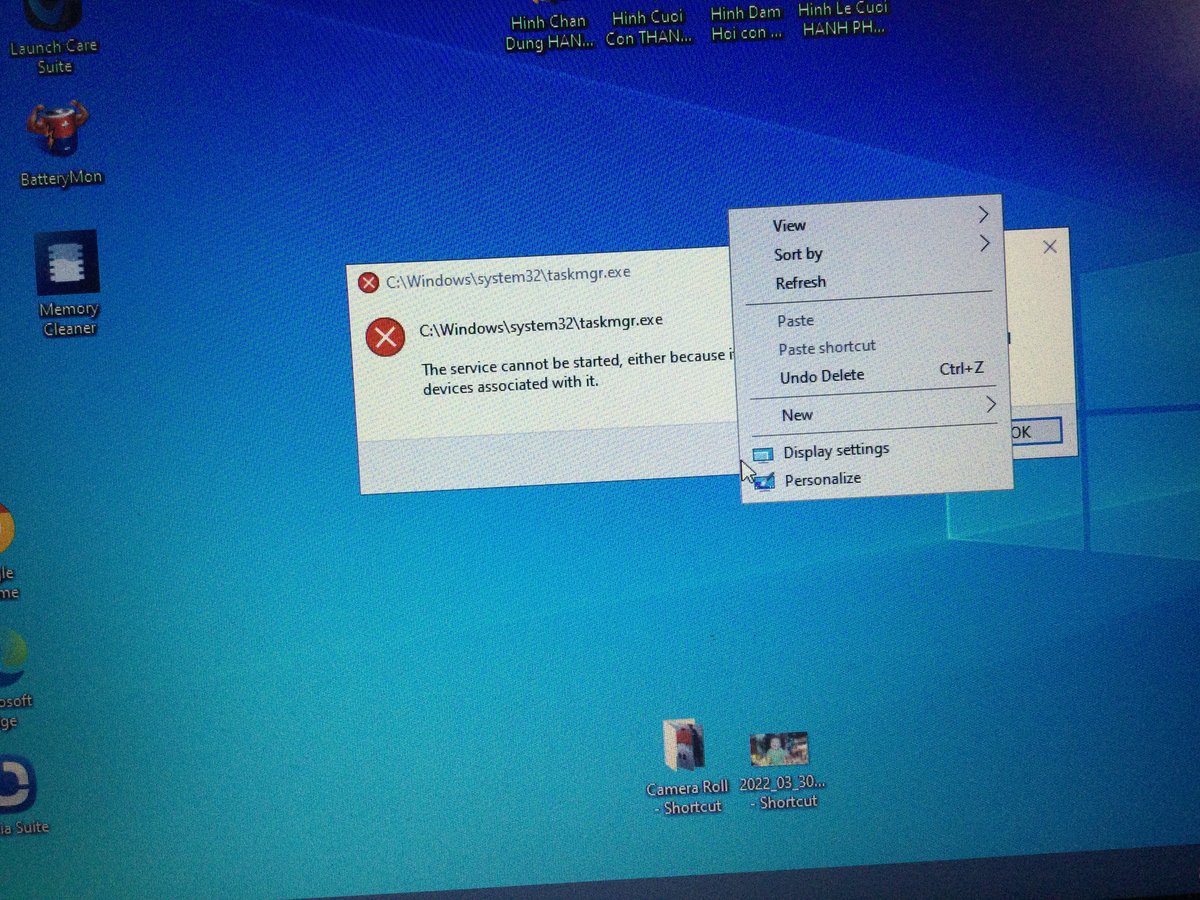 Các pác ơi cíu e, restart máy cho mượt mà restart xong mở máy lên bật task manager hiện lỗi j...