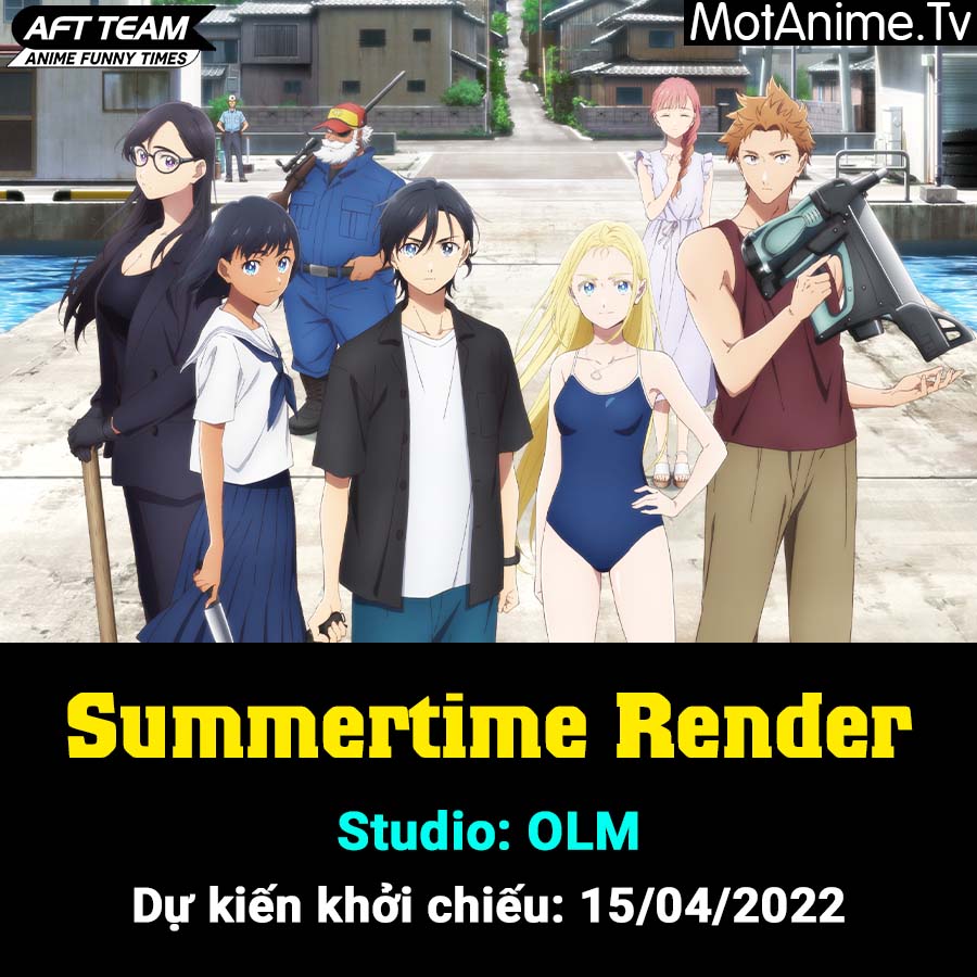 Anime Summer Time Rendering sẽ được phát hành vào ngày 15/4